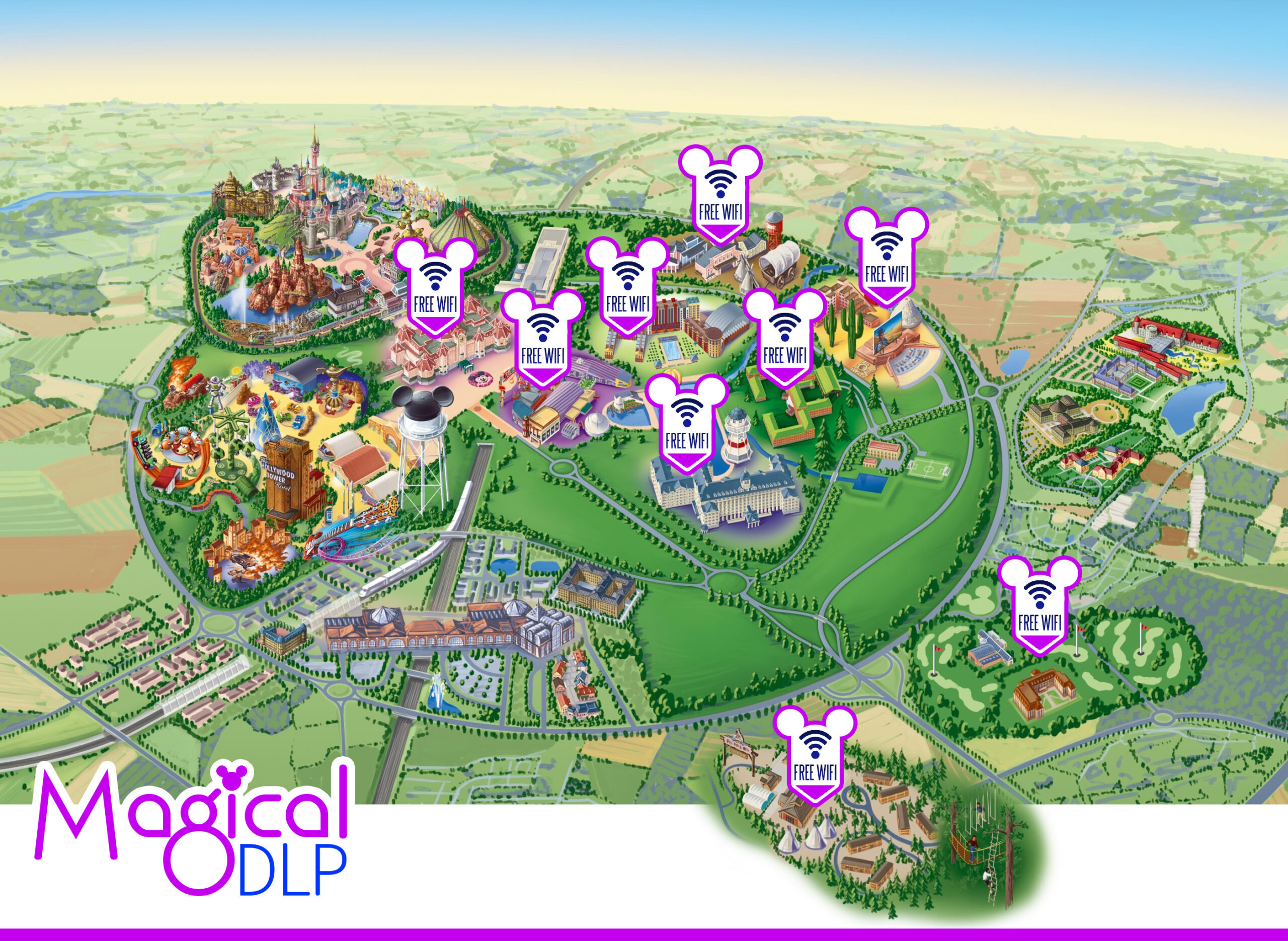 disneyland paris maps