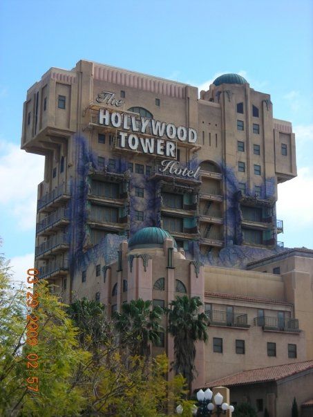hollywood tower disneyland paris