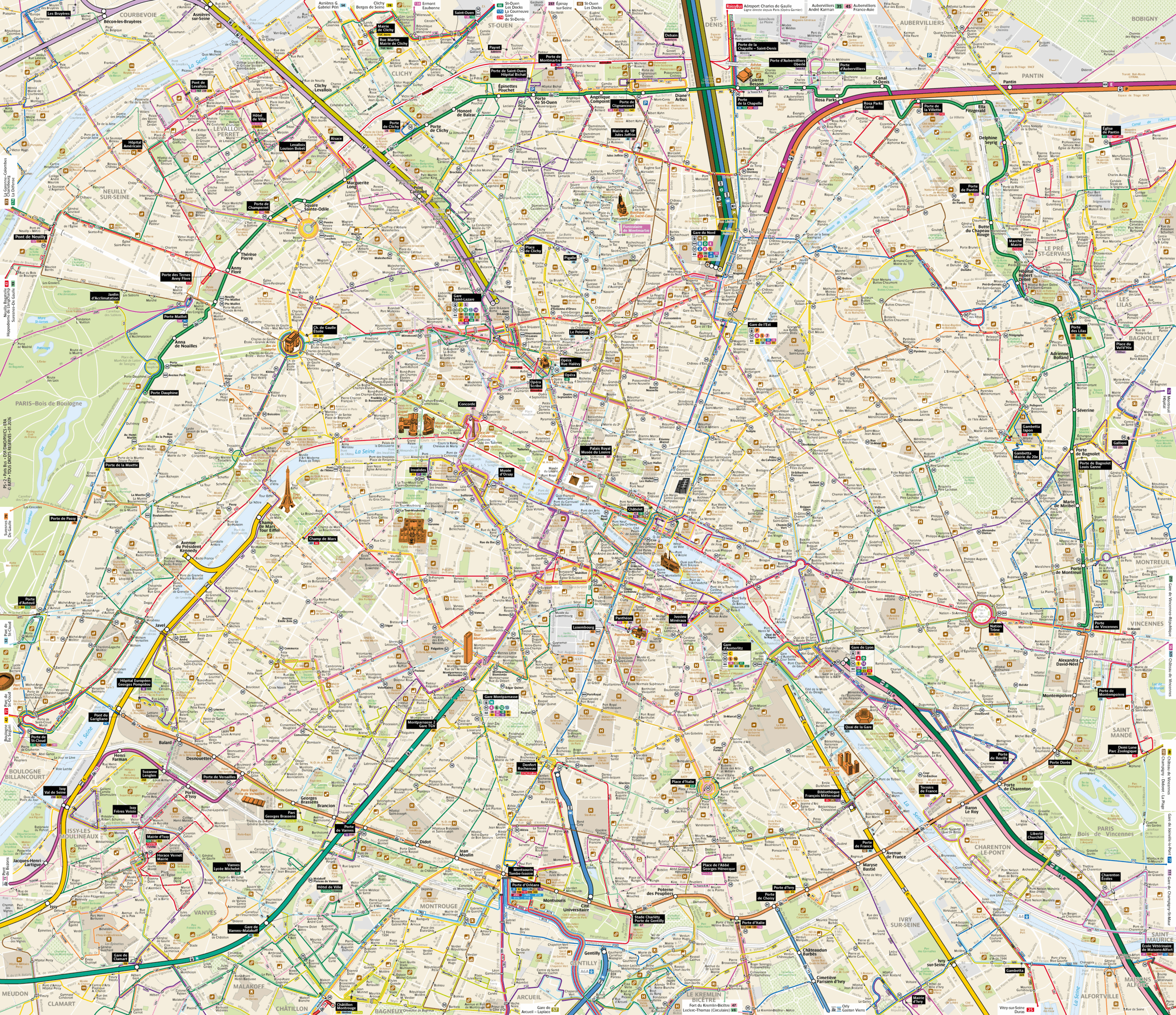 paris maps