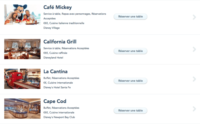 reserver disneyland hotel