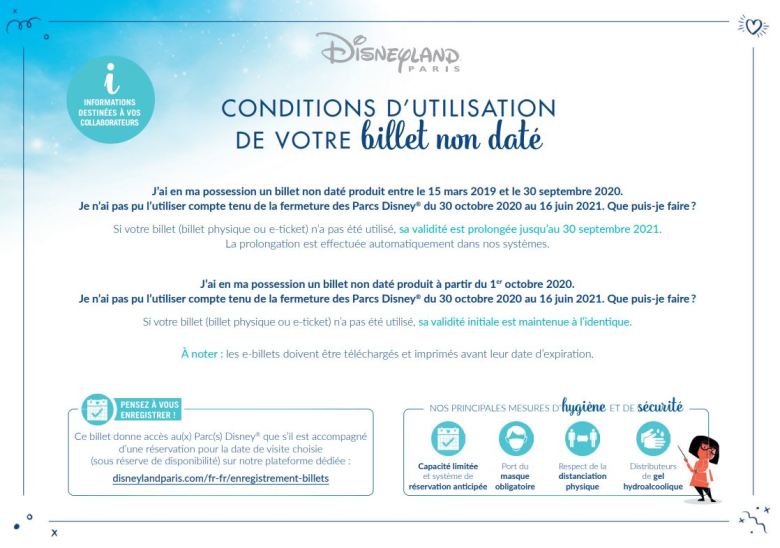 disneyland paris promo billet