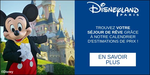 séjour disneyland paris promo